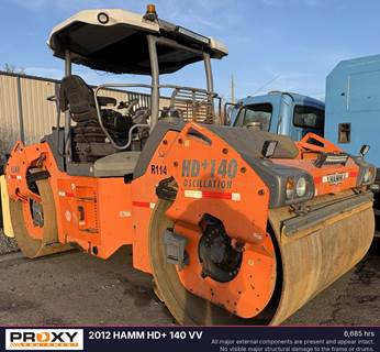 Hamm Smooth Drum Roller Compactor