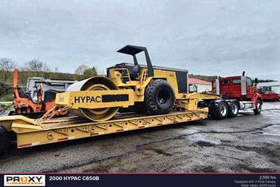 Hypac C850B Smooth Drum Roller Compactor