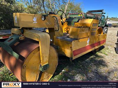 Hyster Smooth Drum Roller Compactor