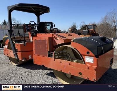 Ingersoll-Rand DD-90HF Smooth Drum Roller Compactor