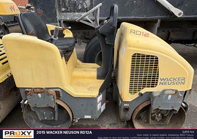 Wacker Neuson RD12A Smooth Drum Roller Compactor