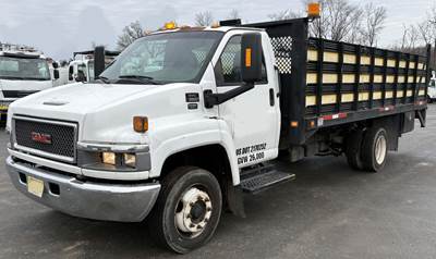 GMC C5500 Stake Bed Truck
