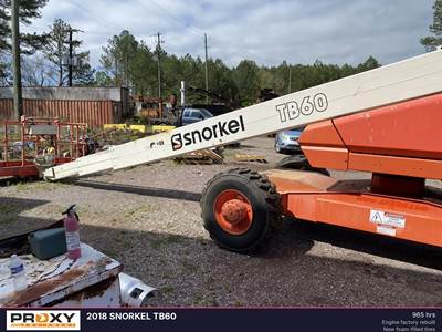 Snorkel TB60 Telescopic Boom Lift