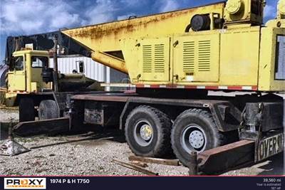 P&H T750 Telescopic Boom Truck Crane
