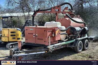 Ditch Witch FX30 Hydro Vacuum Excavator