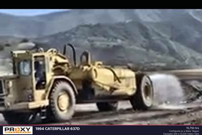 Caterpillar 637D Water Wagon