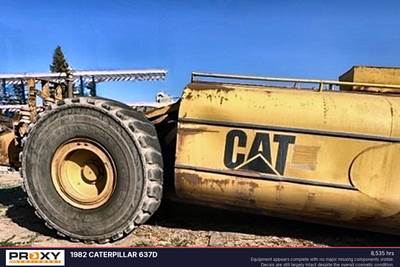 Caterpillar 637D Water Wagon