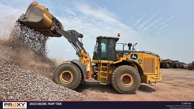 John Deere 744P Wheel Loader