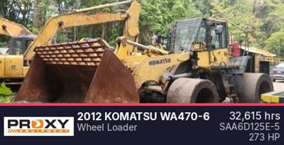 Komatsu WA470-6 Large Wheel Loader