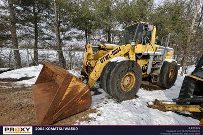 Komatsu WA500 Wheel Loader