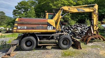 Caterpillar M318 Wheeled Excavator