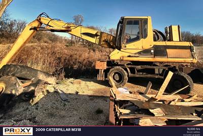 Caterpillar M318 Wheeled Excavator