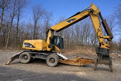 Caterpillar M322D Wheeled Excavator