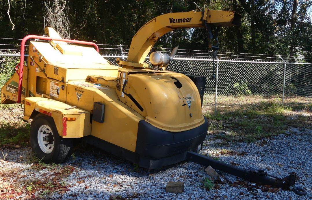 2014 Vermeer BC1500 Chipper For Sale Pensacola, FL CMT0T4VK161624
