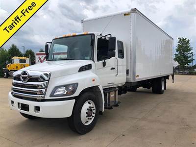 Hino L6 Single Axle Cab & Chassis Truck - Cummins, 240HP, Automatic