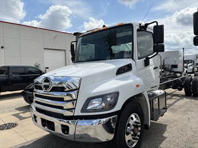 Hino L6 Cab & Chassis Truck - Cummins, 260HP, 6 Spd Speed