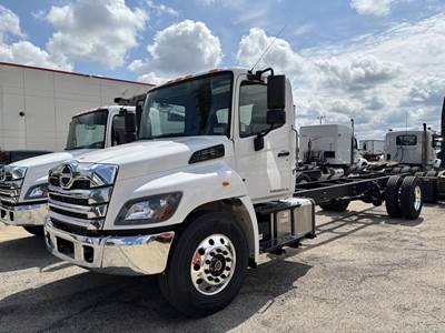 Hino L6 Single Axle Cab & Chassis Truck - 260HP, 6 Speed Automatic