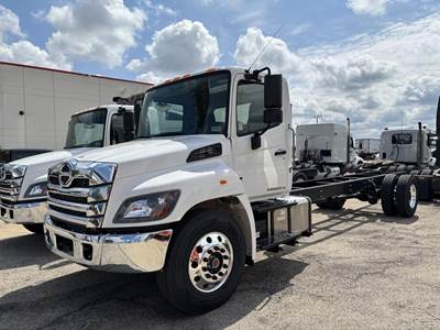 Hino L6 Single Axle Cab & Chassis Truck - 260HP, 6 Speed Automatic