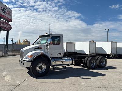 Peterbilt 548 Cab & Chassis Truck - Paccar, 370HP, 6 Spd Speed