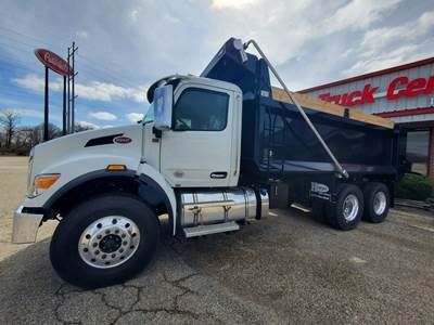Peterbilt 548 Cab & Chassis Truck - Paccar, 350HP, 6 Spd Speed