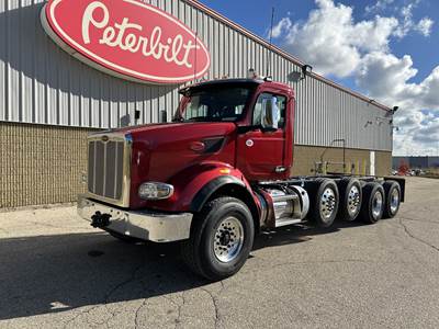 Peterbilt 567 Day Cab Truck - Cummins 500HP, 6 Spd Speed