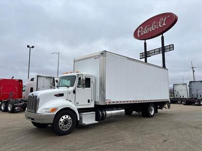 Peterbilt 337 Box Truck - 260HP, Automatic