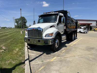 Peterbilt 548 Dump Truck - Paccar 350HP, 6 Speed Automatic