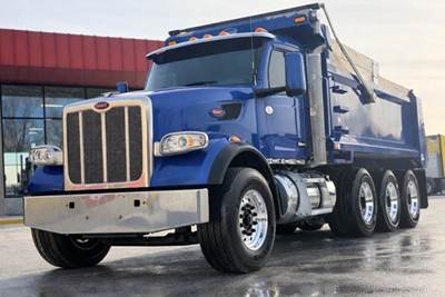 Peterbilt 567 Tri Axle Dump Truck - Cummins 500HP, Automatic