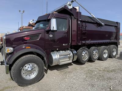Peterbilt 567 Dump Truck - Paccar 455HP, Automatic