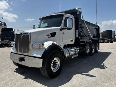 Peterbilt 567 Tri Axle Dump Truck - Paccar 430HP, 6 Speed Automatic