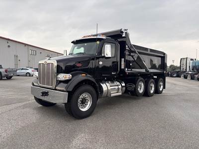 Peterbilt 567 Tri Axle Dump Truck - Paccar 430HP, 6 Speed Automatic