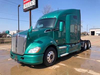 Kenworth T680 Sleeper Semi Truck - 76" Raised Roof Sleeper, Cummins 450HP, Automatic