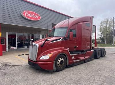 Kenworth T680 Sleeper Semi Truck - 76" Raised Roof Sleeper, Paccar 455HP, 12 Speed Automatic