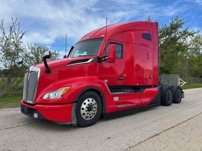 Kenworth T680 Sleeper Semi Truck - 76" Raised Roof Sleeper, Paccar 455HP, 12 Speed Automatic