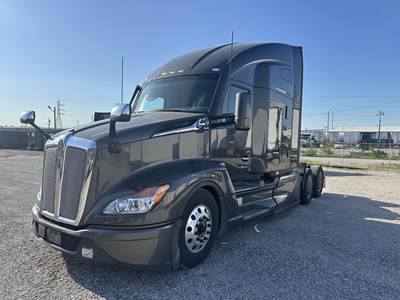 Kenworth T680 Sleeper Semi Truck - 76" Raised Roof Sleeper, Paccar 455HP, 12 Speed Automatic