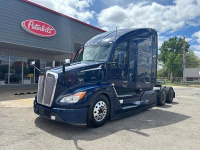 Kenworth T680 Sleeper Semi Truck - 76" Raised Roof Sleeper, Paccar 455HP, 12 Speed Automatic