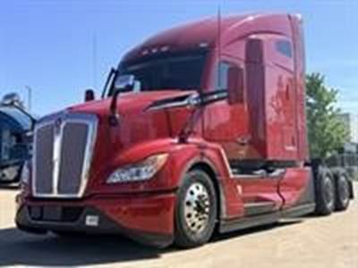 Kenworth T680 Sleeper Semi Truck - 76" Raised Roof Sleeper, Paccar 455HP, 12 Speed Automatic