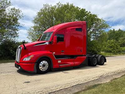 Kenworth T680 Sleeper Semi Truck - 76" Raised Roof Sleeper, Paccar 455HP, 12 Speed Automatic