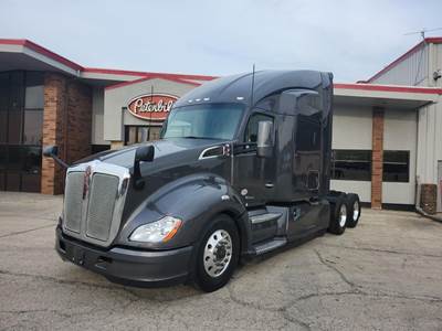 Kenworth T680 Sleeper Semi Truck - 76" Raised Roof Sleeper, Cummins 400HP, 12 Speed Automatic