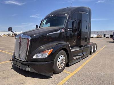 Kenworth T680 Sleeper Semi Truck - 76" Raised Roof Sleeper, Cummins 450HP, 12 Speed Automatic