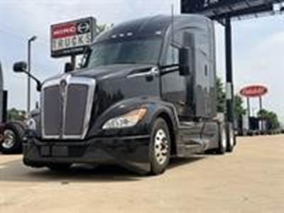 Kenworth T680 Sleeper Semi Truck - 76" Raised Roof Sleeper, Cummins 450HP, 12 Speed Automatic