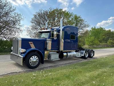 Peterbilt 389 Sleeper Semi Truck - 78" Raised Roof Sleeper, Paccar 510HP, Manual