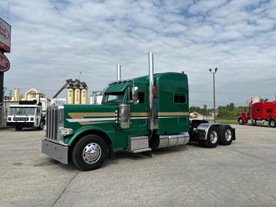 Peterbilt 389 Sleeper Semi Truck - 70" Raised Roof Sleeper, Cummins 525HP
