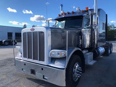Peterbilt 389 Sleeper Semi Truck - 70" Mid Roof Sleeper, Cummins 605HP, Manual