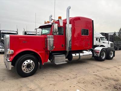 Peterbilt 389 Sleeper Semi Truck - 70" Mid Roof Sleeper, Cummins 605HP, Manual