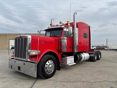 Peterbilt 389 Sleeper Semi Truck - 70" Mid Roof Sleeper, Cummins 605HP, Manual