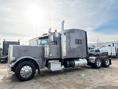 Peterbilt 389 Sleeper Semi Truck - 70" Mid Roof Sleeper, Cummins 605HP, Manual