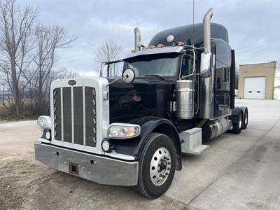 Peterbilt 389 Sleeper Semi Truck - 78" Raised Roof Sleeper, Cummins 450HP, Automatic