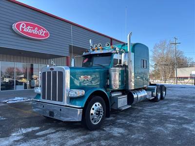 Peterbilt 389 Sleeper Semi Truck - 78" Raised Roof Sleeper, Cummins 500HP, Automatic