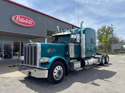 Peterbilt 389 Sleeper Semi Truck - 78" Raised Roof Sleeper, Cummins 500HP, Automatic